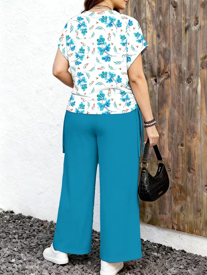 Minimalist Luxe Plus-Size Co-Ord Set