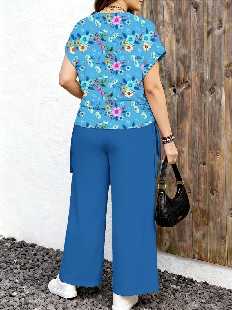 Minimalist Luxe Plus-Size Co-Ord Set