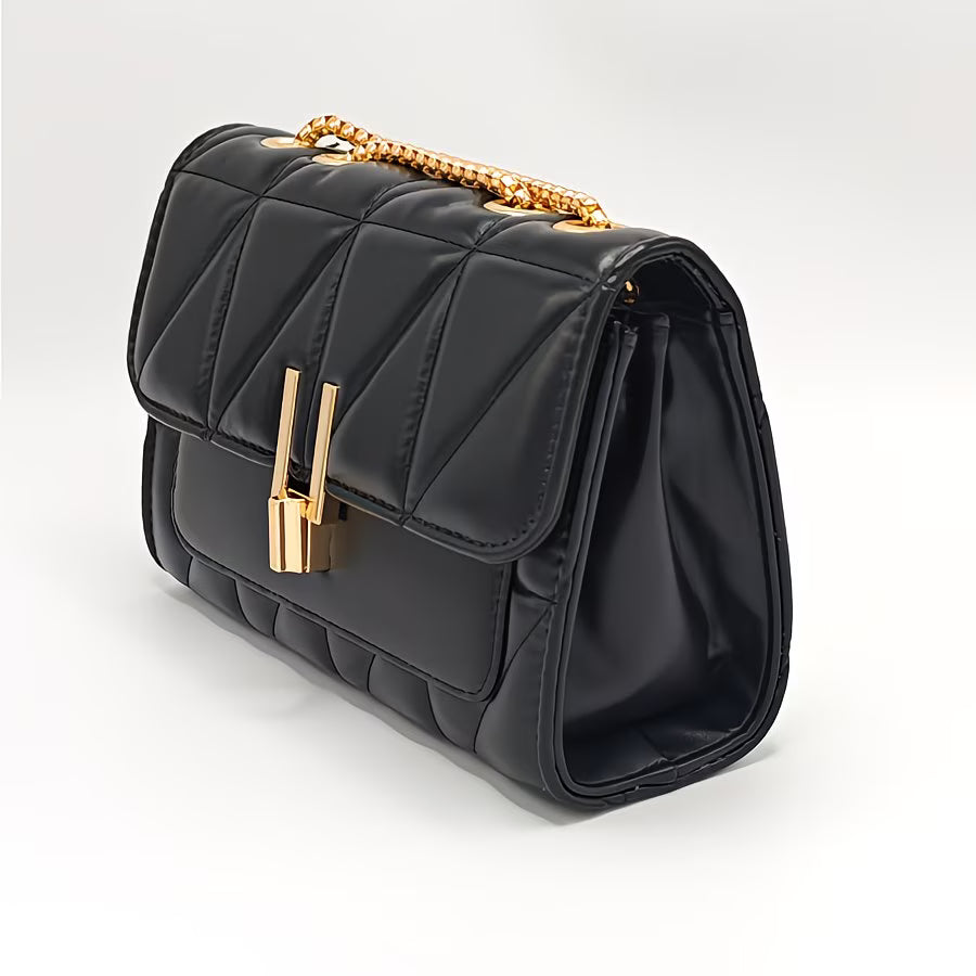 Fashion Chain PU Small Square Crossbody Bag