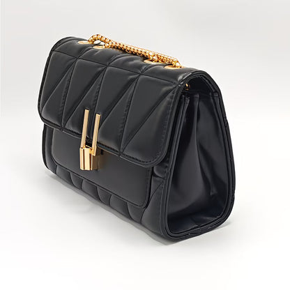 Fashion Chain PU Small Square Crossbody Bag