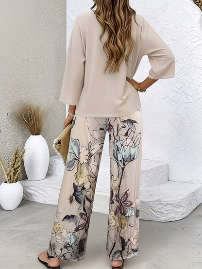 Urban Grace V-Neck Workwear Co-Ord
