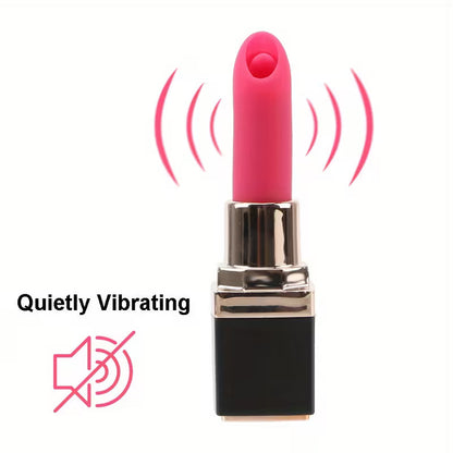 Luxury Mini Lipstick Massager for Women – USB Rechargeable Waterproof Personal Wellness Device (95mm)