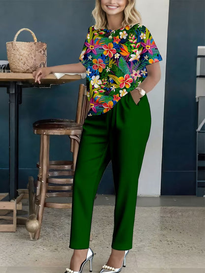Modern Women’s Two-Piece Outfit