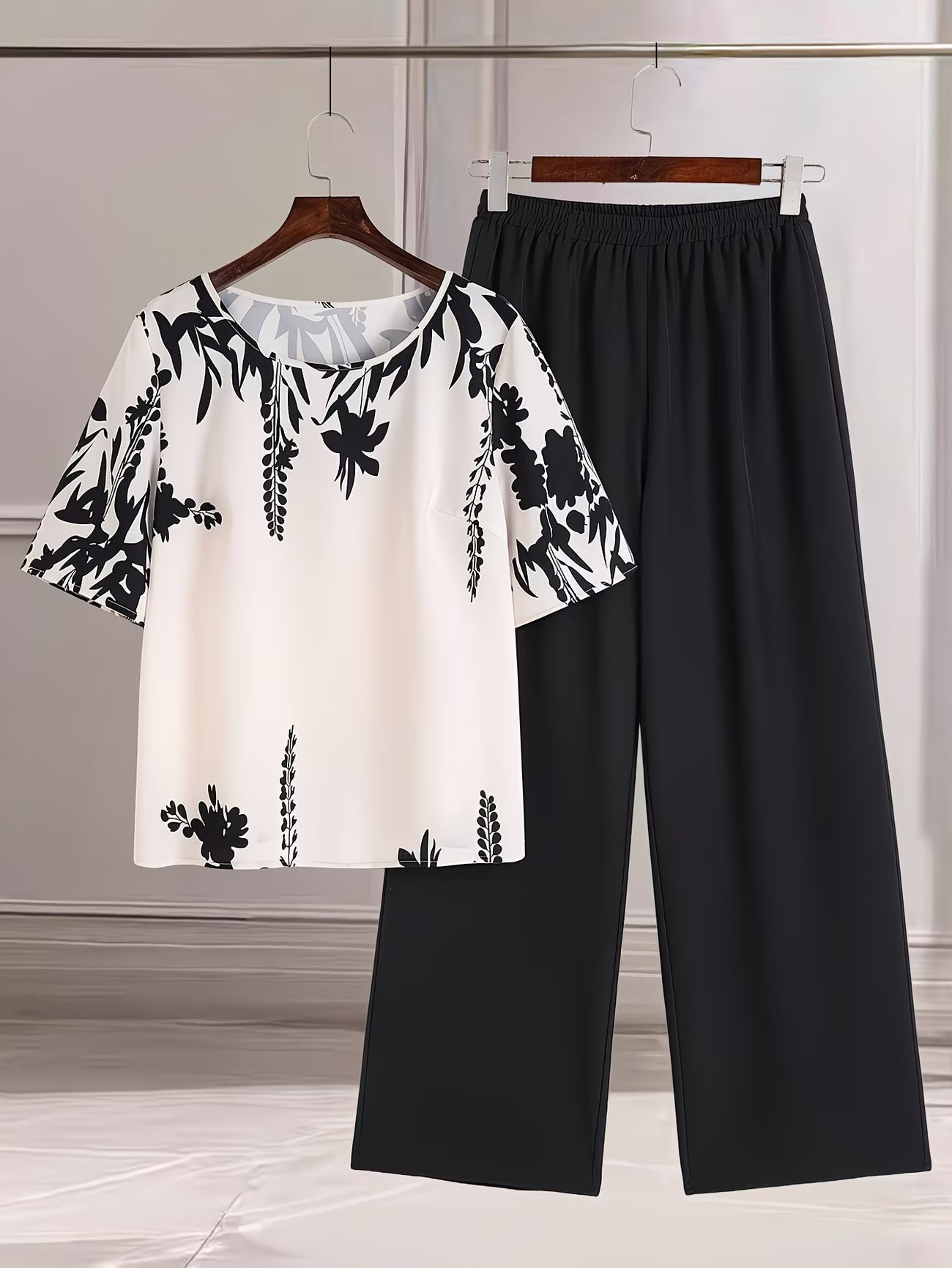 French Riviera Printed Co-Ord Set