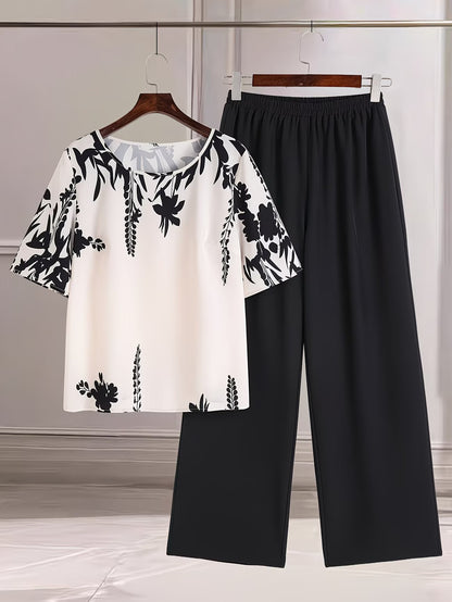 French Riviera Printed Co-Ord Set
