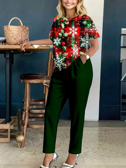 Modern Women’s Two-Piece Outfit