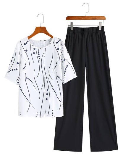 French Riviera Printed Co-Ord Set
