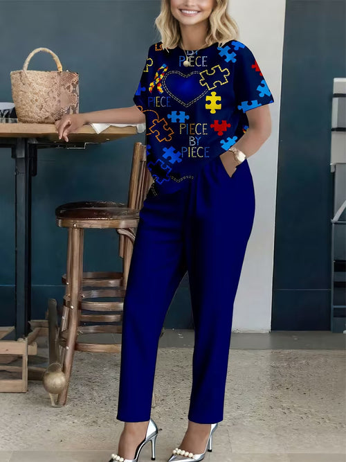 Modern Women’s Two-Piece Outfit