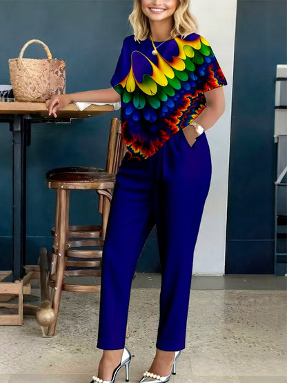 Modern Women’s Two-Piece Outfit