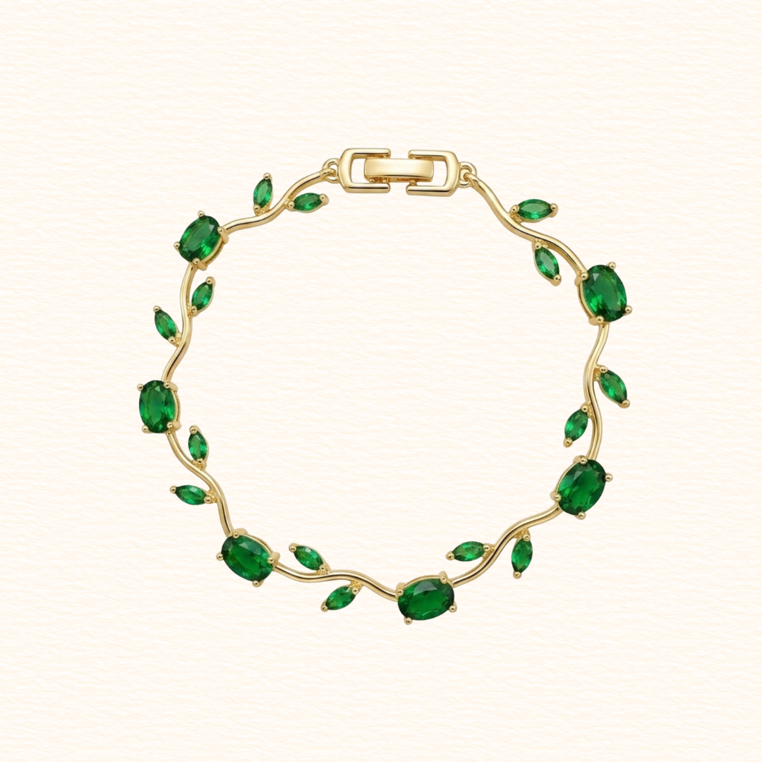 Green Tulip Bracelet