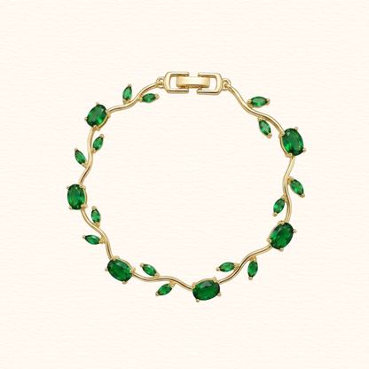 Green Tulip Bracelet