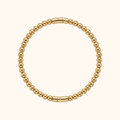 Tulip Gold Beaded Bracelet