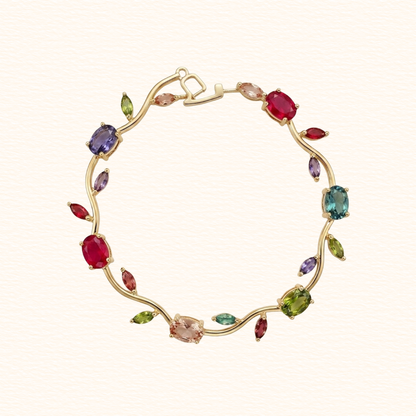 Multi Color Tulip Bracelet