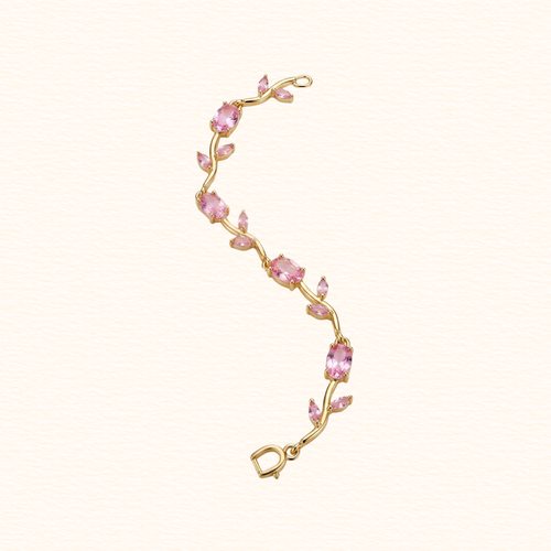 Pink Tulip Bracelet