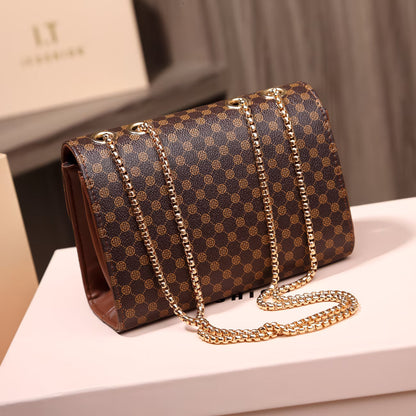 Polka Dot Chain Crossbody Bag