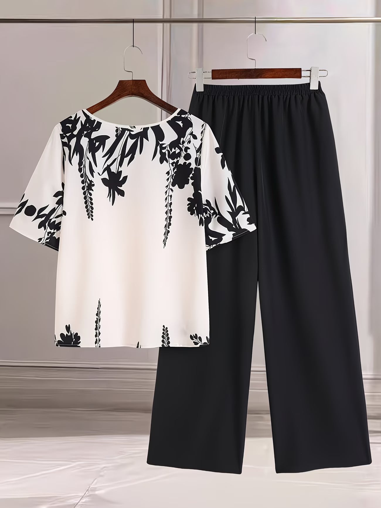 French Riviera Printed Co-Ord Set