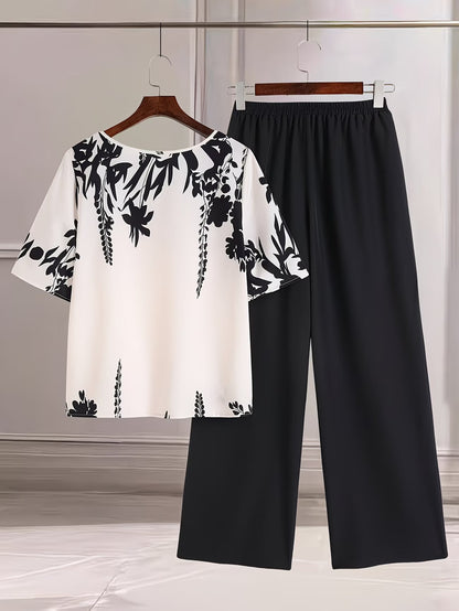 French Riviera Printed Co-Ord Set