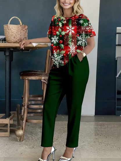 Modern Women’s Two-Piece Outfit