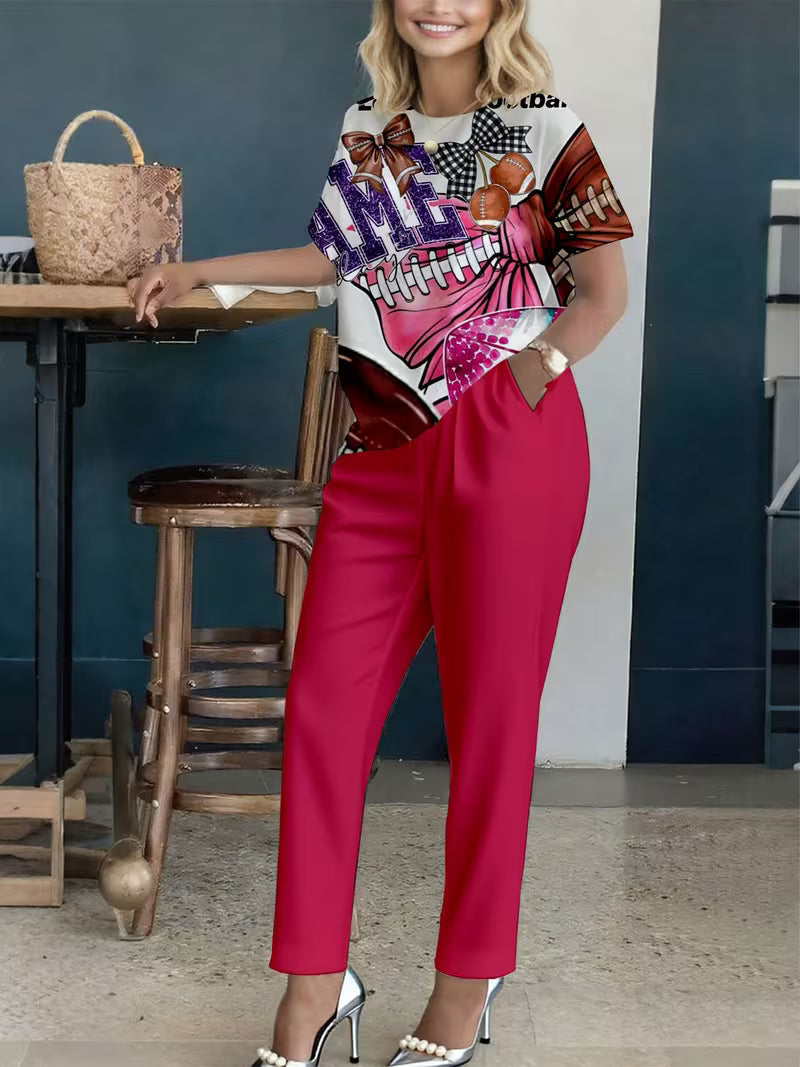 Modern Women’s Two-Piece Outfit