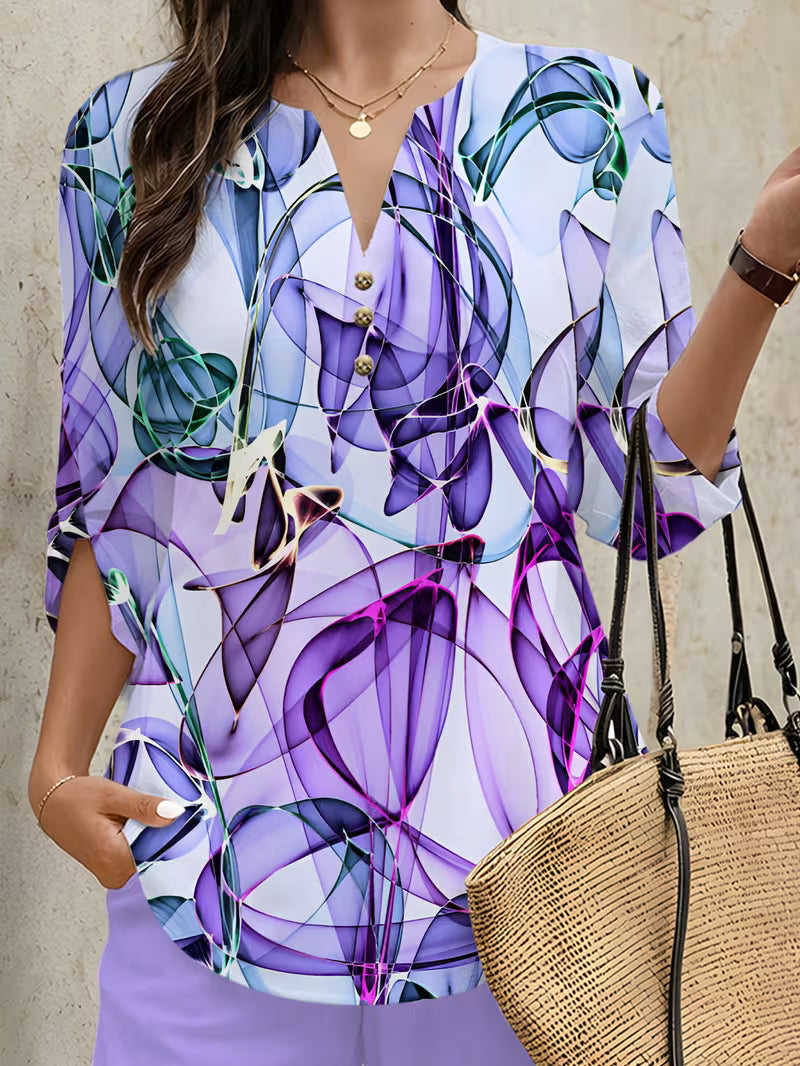 Premium Floral Two-Piece Set for Women