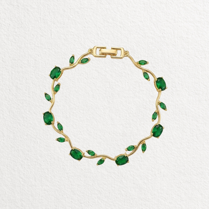 Green Tulip Bracelet