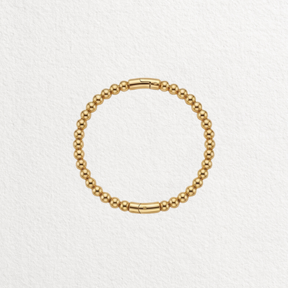 Tulip Gold Beaded Bracelet