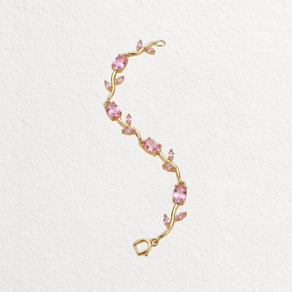 Pink Tulip Bracelet