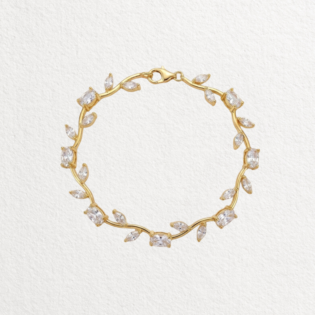 White Tulip Bracelet