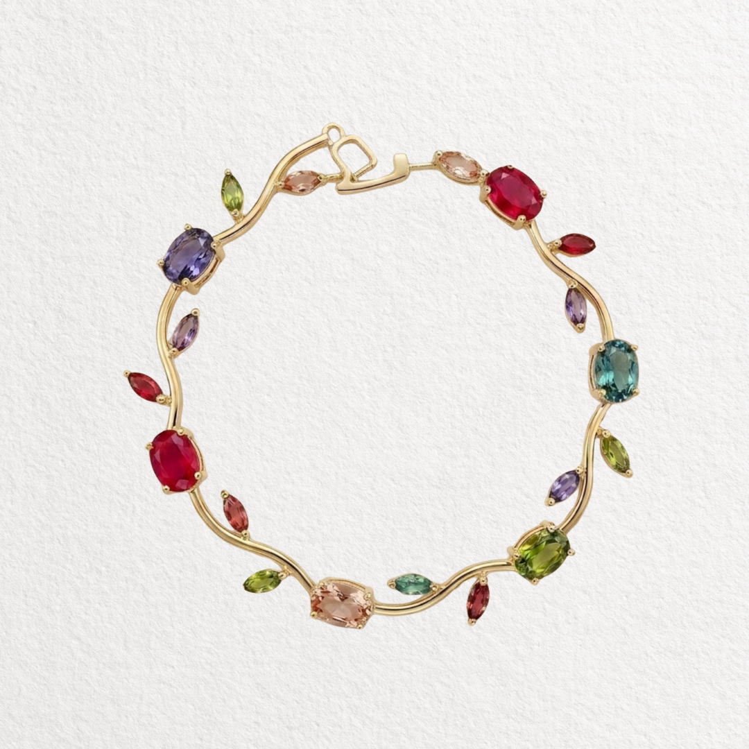 Multi Color Tulip Bracelet