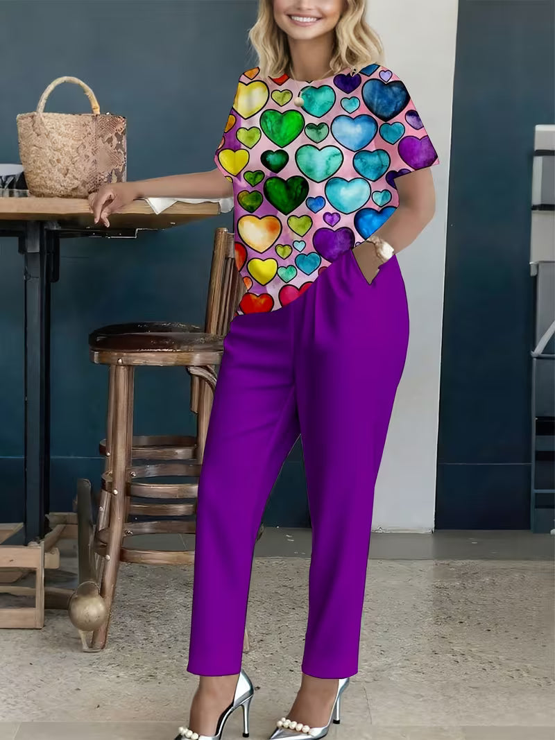 Modern Women’s Two-Piece Outfit