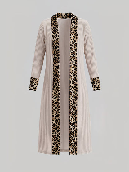 Floral Breeze Layered Dress Set with Jacket