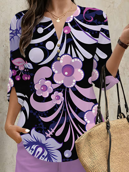 Premium Floral Two-Piece Set for Women