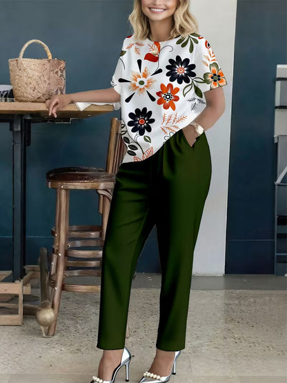 Modern Women’s Two-Piece Outfit