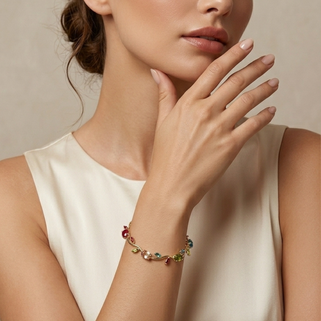 Multi Color Tulip Bracelet