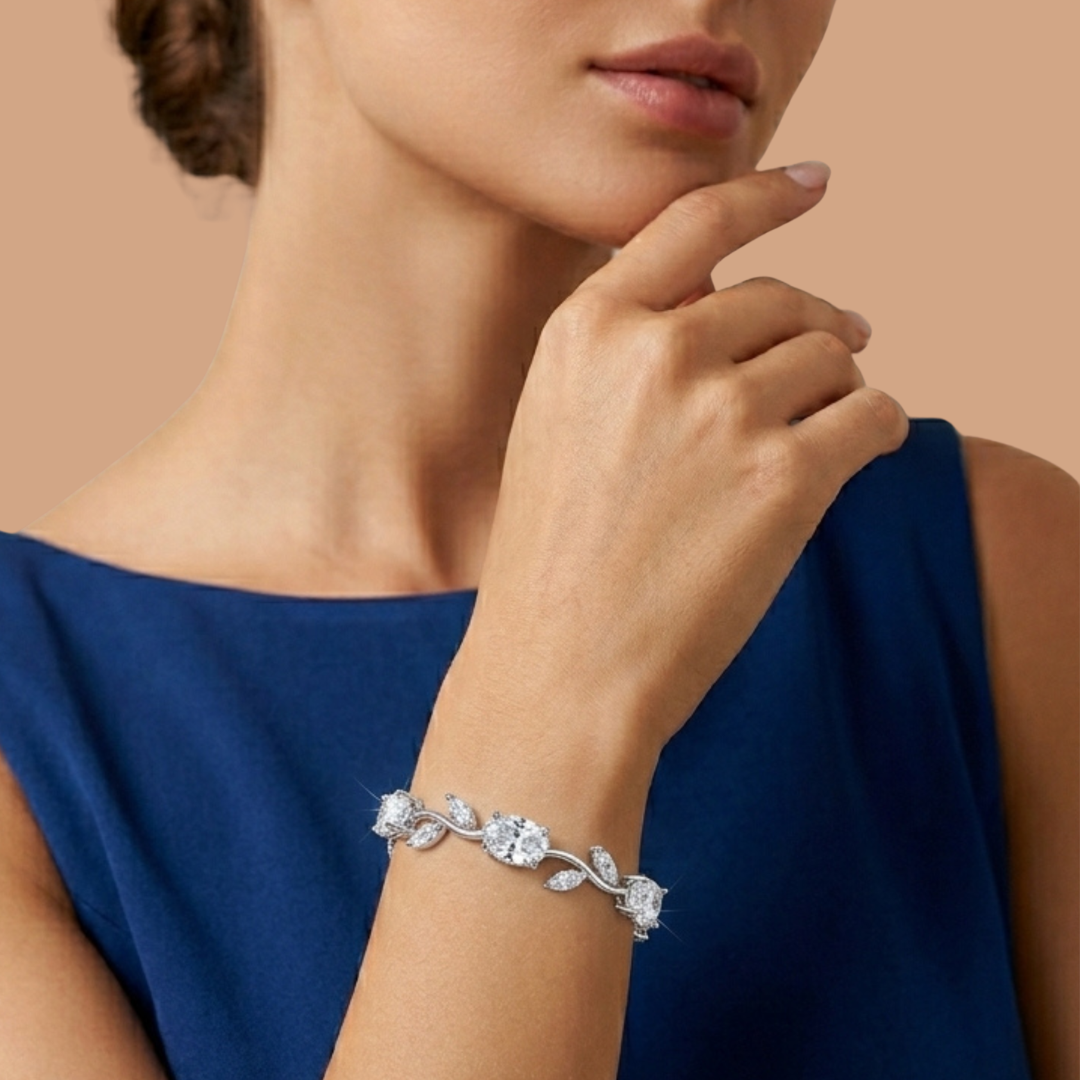 Silver Tulip Bracelet