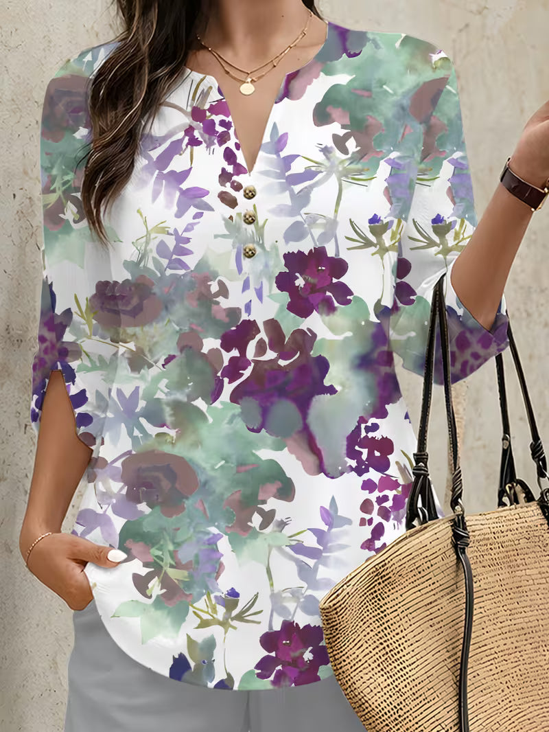 Premium Floral Two-Piece Set for Women