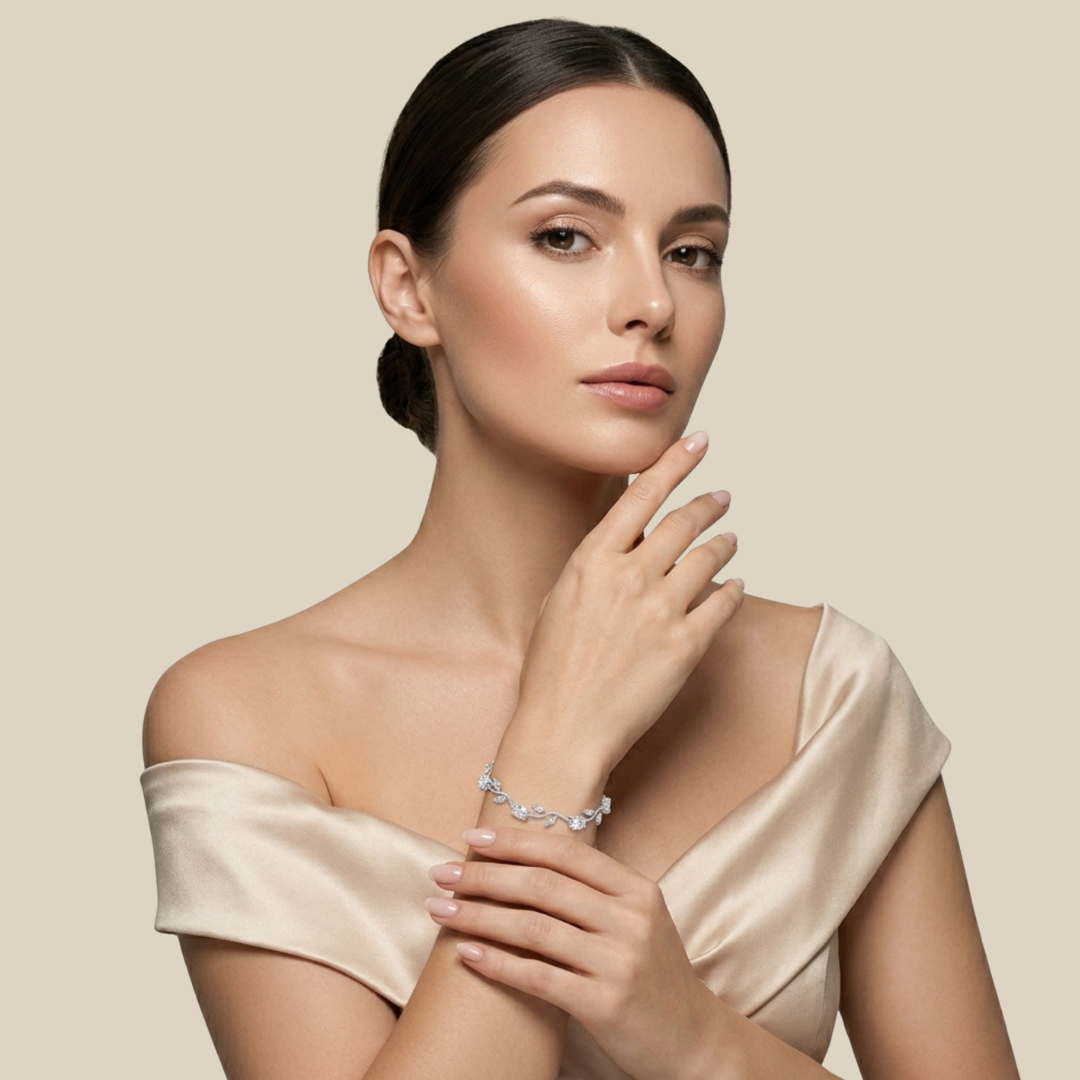 Silver Tulip Bracelet