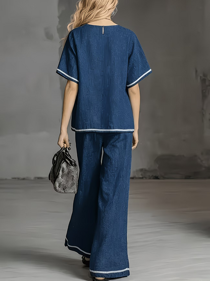 Urban Grace V-Neck Workwear Co-Ord