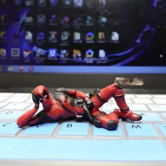 Buy 1 get 1 free Deadpool Mini Action Figures Set – Toys for Desk & Car Decor