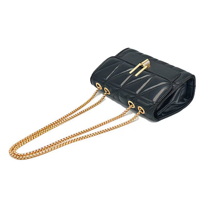 Fashion Chain PU Small Square Crossbody Bag