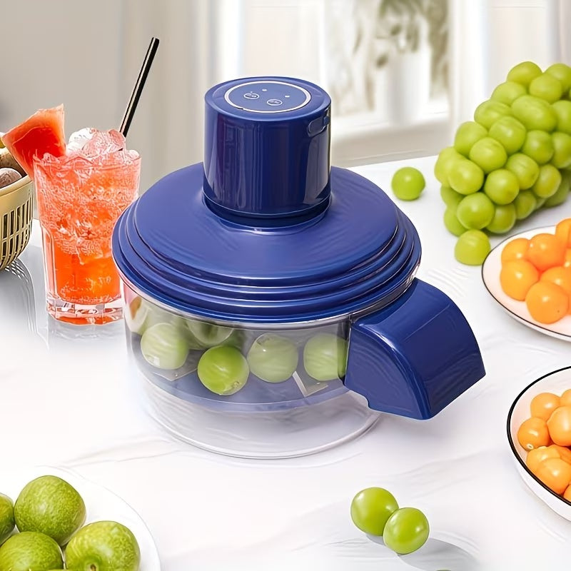 5-in-1 Electric Fruit & Vegetable Peeler & Chopper – USB Rechargeable, One-Touch Automatic Kitchen Tool