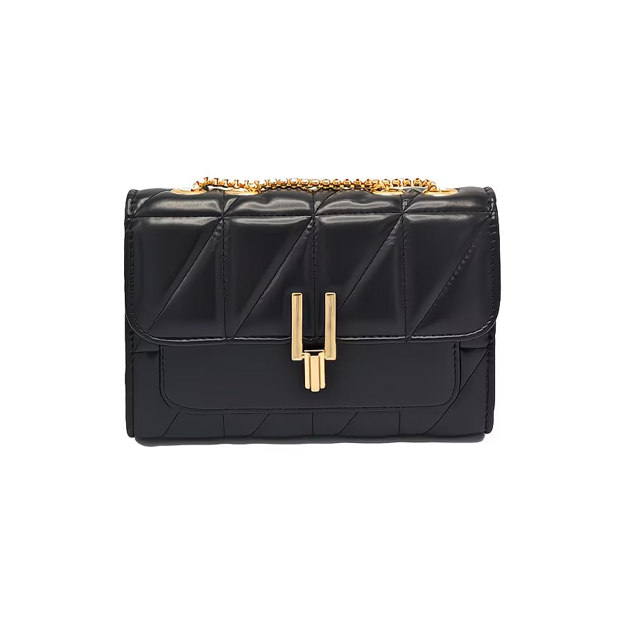 Fashion Chain PU Small Square Crossbody Bag