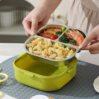 Cute Bento Lunch Box with Sauce Container