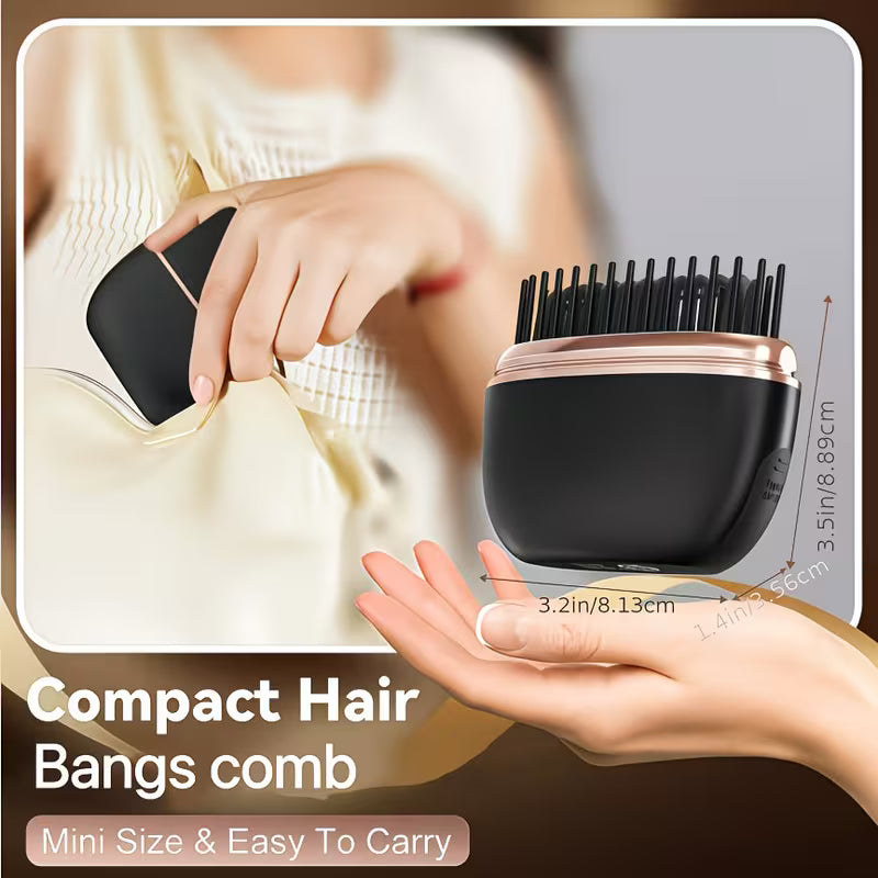 Mini Rechargeable Hair Straightener Comb