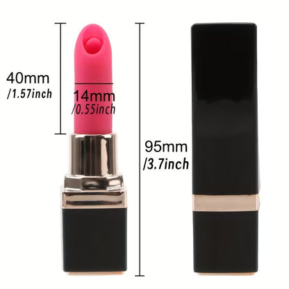 Luxury Mini Lipstick Massager for Women – USB Rechargeable Waterproof Personal Wellness Device (95mm)