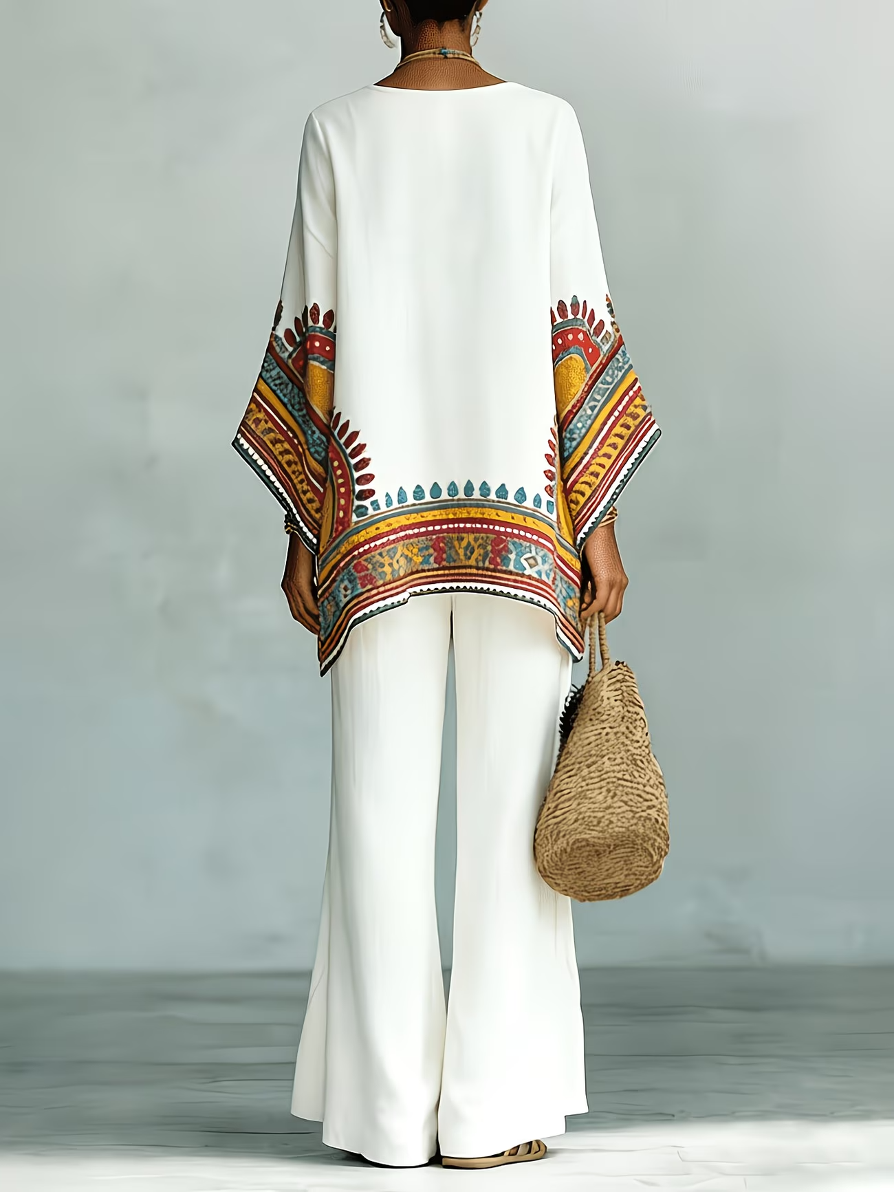 Urban Grace V-Neck Workwear Co-Ord