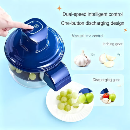 5-in-1 Electric Fruit & Vegetable Peeler & Chopper – USB Rechargeable, One-Touch Automatic Kitchen Tool