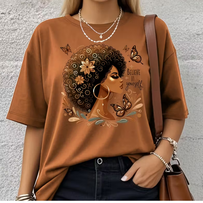 Pack of 3 Women’s Graphic Printed T-Shirts | Casual Stylish Cotton Tees