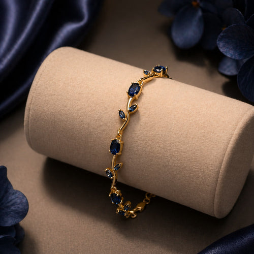 Blue Tulip Bracelet