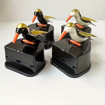 Cute Woodpecker Automatic Toothpick Dispenser